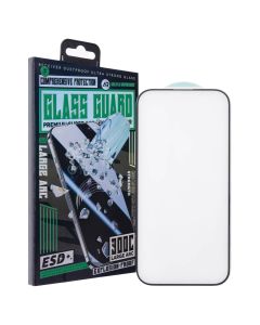 Захисне скло для iPhone 16 Pro ESD+ Glass Guard 3D Чорне (Black)