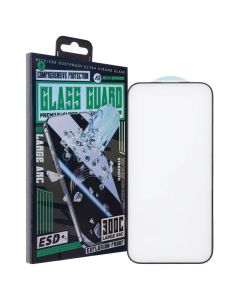 Захисне скло для iPhone 15 Pro ESD+ Glass Guard 3D Чорне (Black)