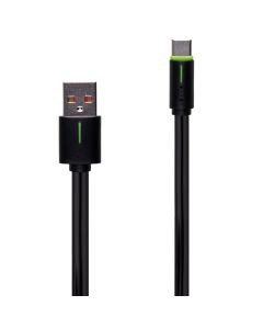 USB кабель Usams US-SJ732 Type-C 3A 1м Чорний (Black)