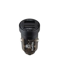 Автомобільний зарядний пристрій Remzona Treneas CCAA-05BK 15W Чорний (Black)
