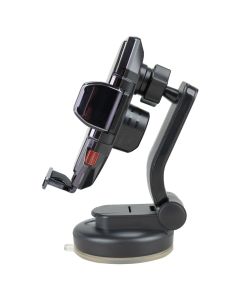 Автотримач Remzona Pilot 15WPCH-02BK 15W з бездротовою зарядкою Чорний (Black)