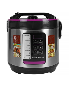 Мультиварка Grunhelm MC-28SB Чорна Срібна (Black Silver)