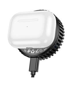 ЗП бездротовий Hoco CW57 Air-cooled Magsafe 15W Чорний (Black)