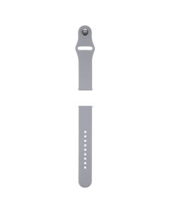 Ремінець для годинника Universal Silicone 20 мм Sport Band Сірий (Grey)