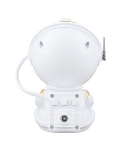 Лазерный ночник-проектор звёздного неба Astronaut Star Белый (White)