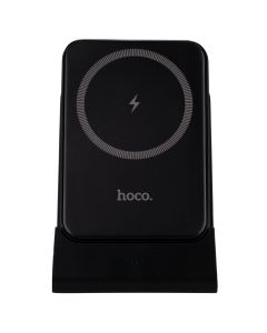 Зарядний пристрій бездротовий Hoco J149 Victory 3in1 Magnetic 20W (5000 mAh) Чорний (Black)