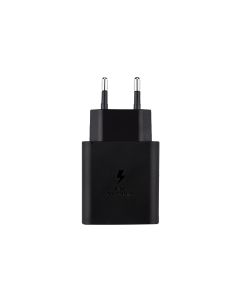 Зарядний пристрій Samsung 45W PD Compact Adapter + кабель Type-C (EP-T4510XBE) Чорний (Black)
