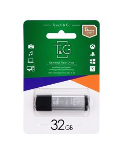 USB Флеш T&G Vega 121 (USB 3.0) 32Gb Срібна (Silver)