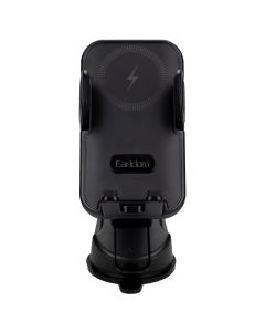 Автодержатель Earldom ET-WC53 с беспроводной зарядкой Черный (Black)