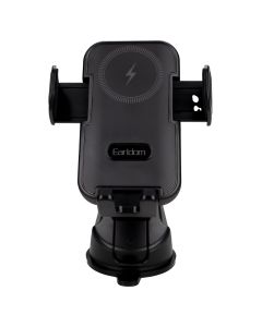 Автодержатель Earldom ET-WC53 с беспроводной зарядкой Черный (Black)