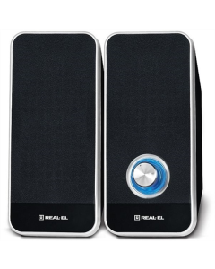 Колонки мультимедійні REAL-EL S-80 Чорні (Black)