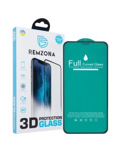 Захисне скло для iPhone X/XS/11 Pro 3D Remzona Чорне (Black)