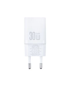Зарядний пристрій XO L149 (USB + USB-C) 30W+ кабель Type-C to Lightning Білий (White)