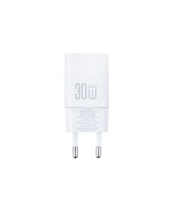 Зарядний пристрій XO L149 (USB + USB-C) 30W+ кабель Type-C to Type-C Білий (White)