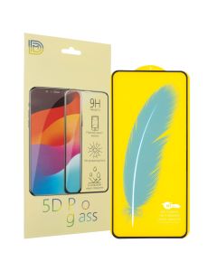 Защитное стекло для Motorola Moto E15/G05/G15/G15 Power DM 5D Черное (Black)