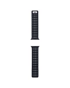 Ремінець для годинника Apple Watch Silicon Magic 42/44/45/49 мм Чорний (Black)