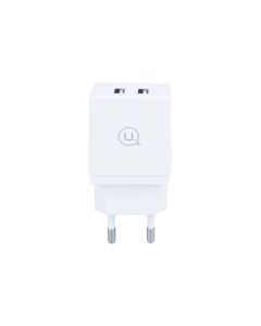 Зарядний пристрій Usams CC090 (2 USB) 2.1A Білий (White)