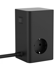 Сетевой фильтр Proove Power Cube 65W 3AC+2Type-C+1USB 1.5м Черный (Black)