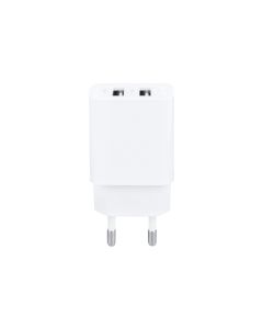 Зарядний пристрій XO L109 (2USB) 2.4A Білий (White)