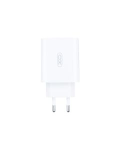 Зарядний пристрій XO L120 (USB-C + 3 USB) PD20W + QC3.0 18W Білий (White)