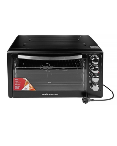 Електропіч Grunhelm GN50ARC Чорна (Black)