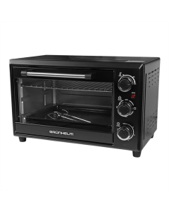 Електропіч Grunhelm GN28AВ Чорна (Black)