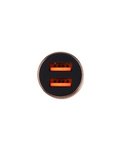 Автомобільний зарядний пристрій Borofone BZ19A 1USB QC Золотий (Gold)