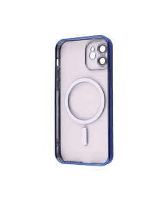 Чохол накладка для iPhone 12 Pro Max WAVE Metal Matte Case with Magnetic Ring MagSafe Зелена (Green)