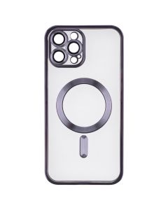 Чохол-накладка для iPhone 12 Pro Max WAVE Metal Matte Case с магнітним кільцем MagSafe Фіолетовий (Purple) НОВИЙ