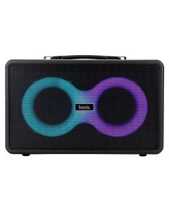 Bluetooth колонка Hoco HA8 Ave wireless dual-mic 40W Чорна (Black)