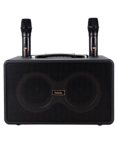Bluetooth колонка Hoco HA8 Ave wireless dual-mic 40W Чорна (Black)