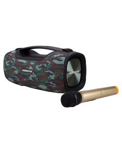 Bluetooth колонка Hopestar A6 Pro с микрофоном + эквалайзером Камуфляж Зелёный (Green)