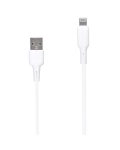 USB кабель Ridea RC-CO10 CommonPro Lightning 12W Білий (White)