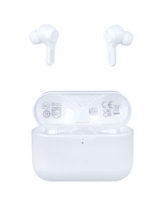 Бездротові навушники вкладиші Philips TAT3217 TWS ENC Crystal Clear Calling Білі (White)