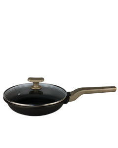 Сковорода Magio MG-1166 24см Чорна (Black)