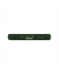 Чохол накладка для Samsung A16 WAVE Silicone Cover Зелена (Cyprus Green)