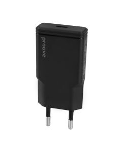 Зарядний пристрій Proove Slender 20W (USB-C) Чорний (Black)