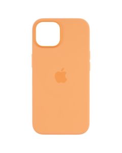 Чохол накладка для iPhone 15 Silicone Case with MagSafe (MT0W3ZM/A) Помаранчевий (Orange Sorbet)
