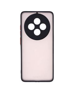 Чехол накладка для Oppo Reno 12 F/12 FS Frame MakeFuture Черный (Black)