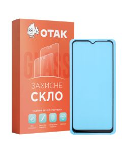 Защитное стекло для Vivo Y33s/Y15s 6D UA Sparta Черное (Black)