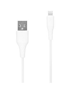 USB кабель Proove GridLine Lightning 2.4A 1м Білий (White)