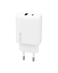 Зарядний пристрій Proove Silicone Power 2 (USB-C) PD30W+ кабель Type-C to Type-C Білий (White)