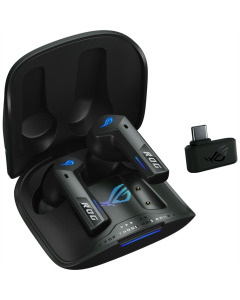 Бездротові навушники вкладиші Asus ROG Cetra True Wireless SpeedNova Чорні (Black)
