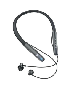 Бездротові навушники вкладиші Foneng BL37 Digital Display Neckband Чорні (Black)