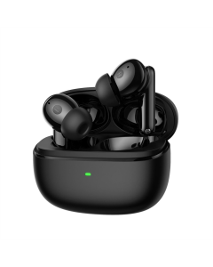 Бездротові навушники вкладиші Hator Hyреrpunk Truepods Hybrid ANC Чорні (Black)