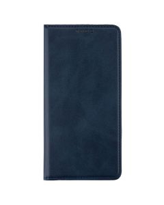 Чехол кейс для TECNO Spark 30C DM Book Case Leather Синий (Темно-синий)