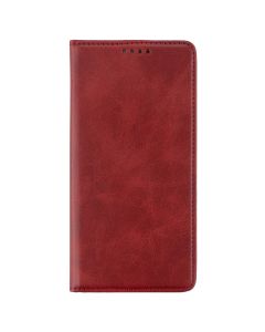 Чехол кейс для TECNO Spark 30C DM Book Case Leather Красный (Red)