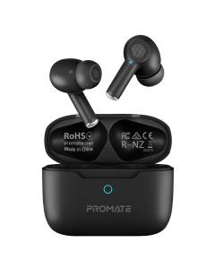 Бездротові навушники вкладиші Promate ProPods Чорні (Black)