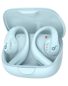 Бездротові навушники вкладиші Anker SoundCore AeroFit Pro Блакитні (Blue)