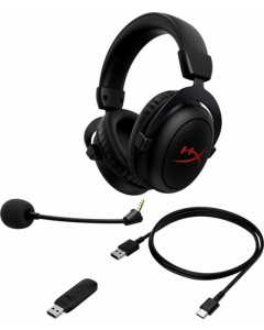 Бездротові повнорозмірні навушники HyperX Cloud II Core Wireless Чорні (Black)